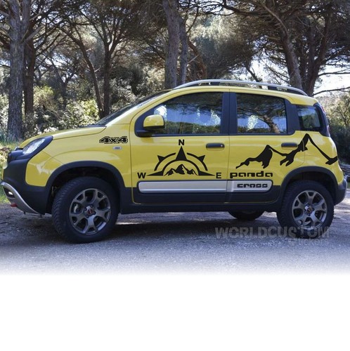 Adesivi stickers per fiat - stickers,