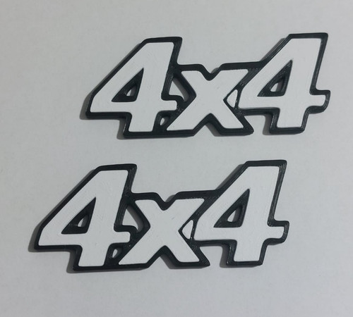 Coppia fregio 4x4 - coppia,