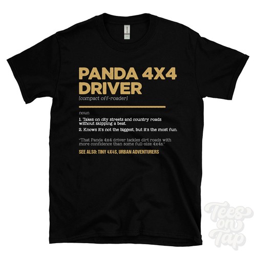 Shirt pilota panda 4x4 - t-shirt,