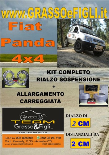 Kit completo rialzo molle 4 - kit,