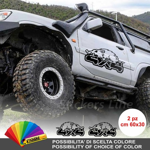 Adesivi cinghiale 4x4 off - 4x4,