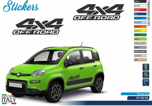 Adesivi fiat panda - adesivi,