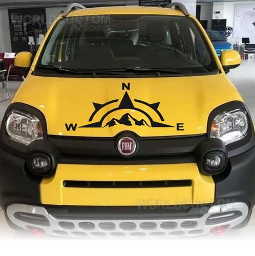Adesivi stickers per fiat - stickers,