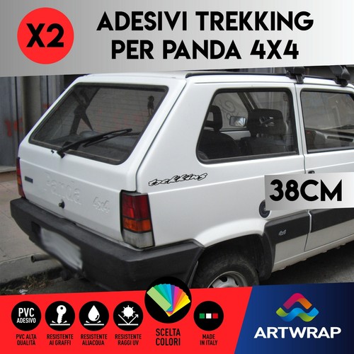 Coppia adesivi stickers fiat - adesivi,