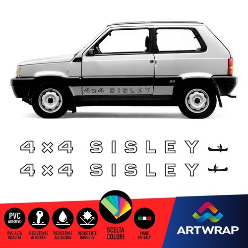 Adesivi sticker panda 4x4 - adesivi,