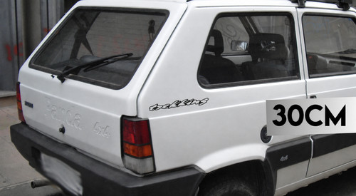 Coppia adesivi stickers fiat - coppia,