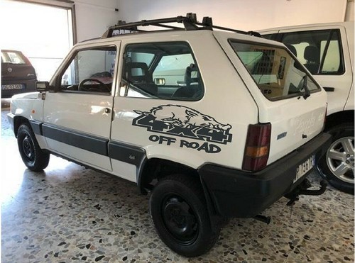Coppia adesivi fiat panda 4x4 - adesivi,