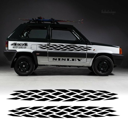 Adesivi stickers fiat panda - adesivi,