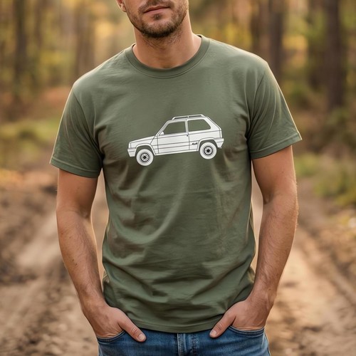 Shirt panda 4x4 ispirata - 4x4,