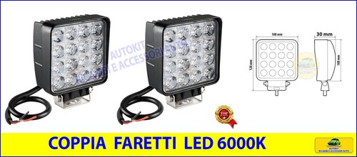 Fari panda led - led, anteriori